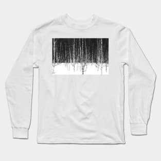 Winter Birch Forest Long Sleeve T-Shirt